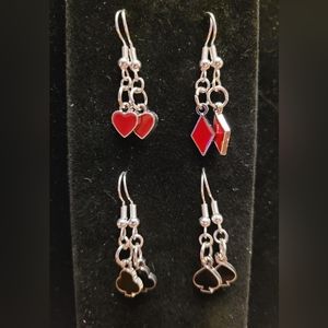 Playing Card Suit Earrings